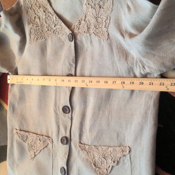 Steampunk Linen Jacket - Picture 9 of 10